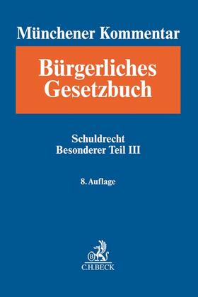 Münchener Kommentar zum Bürgerlichen Gesetzbuch  Bd. 6: Schuldrecht Besonderer Teil III (§§ 630-704) - Vorauflage, kann leichte Gebrauchsspuren aufweisen. Sonderangebot ohne Rückgaberecht. Nur so lange der Vorrat reicht.