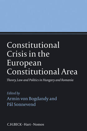 Constitutional Crisis in the European Constitutional Area - Mängelexemplar, kann leichte Gebrauchsspuren aufweisen. Sonderangebot ohne Rückgaberecht. Nur so lange der Vorrat reicht.