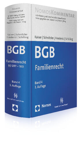 Mängelexemplar Bürgerliches Gesetzbuch Band 4 - Familienrecht  - Titel vom Umtausch ausgeschlossen, kann leichte Gebrauchsspuren aufweisen