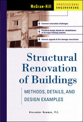 Structural Renovation of Buildings: Methods, Details, and Design Examples