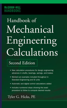 Handbook of Mechanical Engineering Calculations