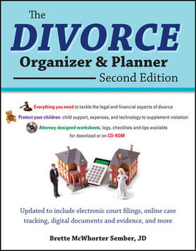 The Divorce Organizer and Planner , 2nd Edition ¬With CDROM|