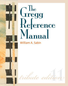 The Gregg Reference Manual