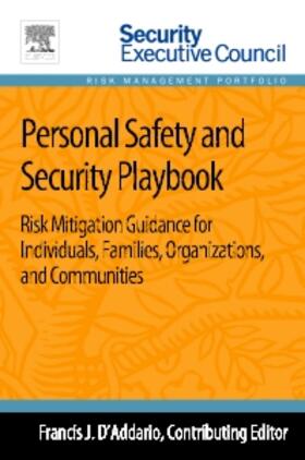 D'Addario, J: PERSONAL SAFETY & SECURITY PLA