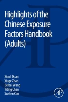 Highlights of the Chinese Exposure Factors Handbook