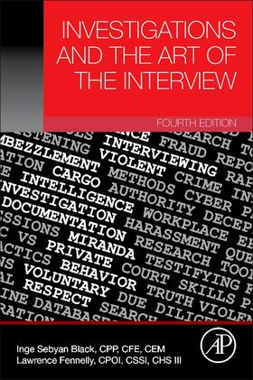 Investigations and the Art of the Interview, Fourth Edition