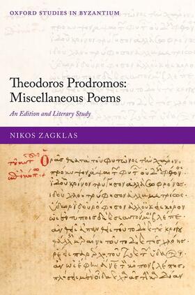 Theodoros Prodromos: Miscellaneous Poems