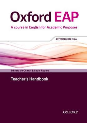 Oxford EAP: Intermediate/B1+: Teacher's Book, DVD and Audio CD Pack