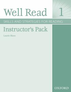 Well Read 1 Instructor's Pack: Skills and Strategies for Reading [With 2 CDROMs]
