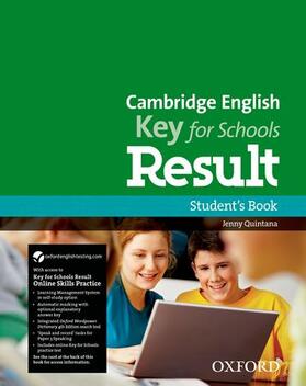 Cambridge English: Key for Schools Result Student's Book and Online Skills Practice