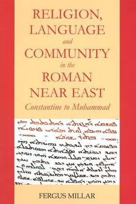 Millar, F: Religion, Language and Community in the Roman Nea