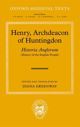 Henry, Archdeacon of Huntingdon: Historia Anglorum