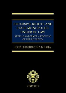 EXCLUSIVE RIGHTS & STATE MONOP