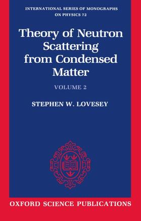 The Theory of Neutron Scattering from Condensed Matter