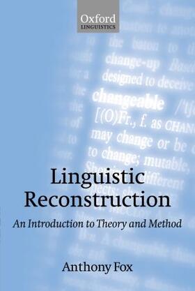 Linguistic Reconstruction