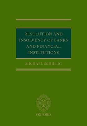 Resolution and Insolvency of Banks and Financial Institutions