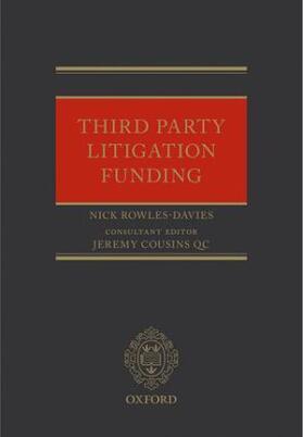 3RD PARTY LITIGATION FUNDING