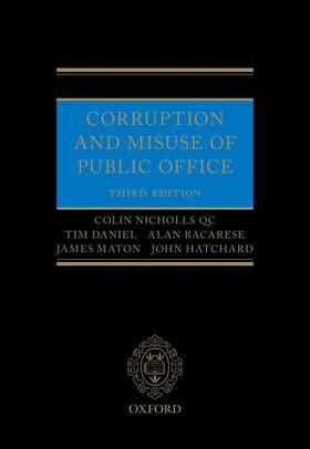 Corruption and Misuse of Public Office 3e