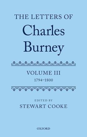 The Letters of Dr Charles Burney