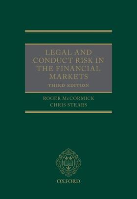 Legal and Conduct Risk in the Financial Markets