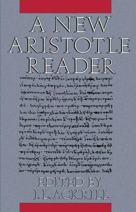 A New Aristotle Reader