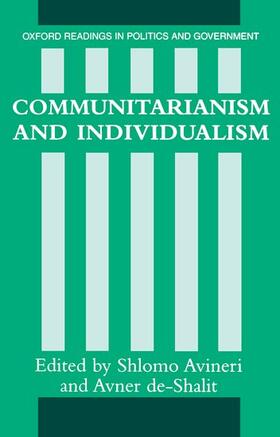 COMMUNITARIANISM & INDIVIDUALI