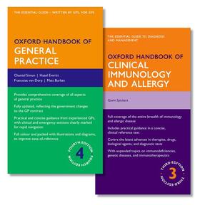 Oxford Handbook of General Practice and Oxford Handbook of Clinical Immunology and Allergy