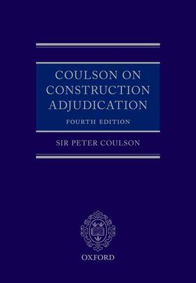 Coulson on Construction Adjudication