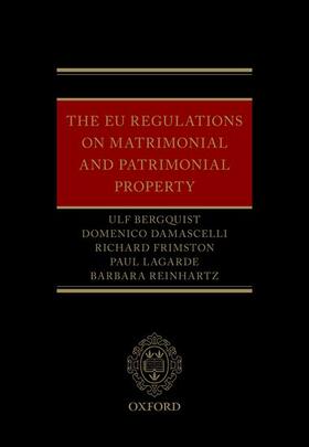 The EU Regulations on Matrimonial and Patrimonial Property