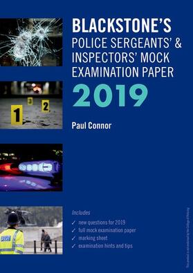Blackstone's Police Sergeants' and Inspectors' Mock Examination Paper 2019