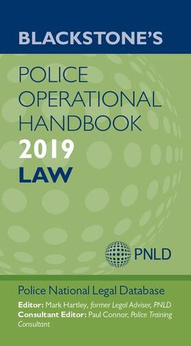 Blackstone's Police Operational Handbook 2019: Law