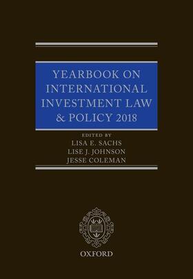 Sachs, L: Yearbook on International Investment Law & Policy