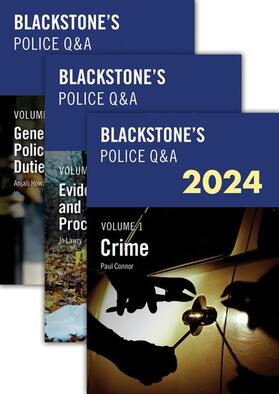 Blackstone's Police Q&A 2024 Three Volume Pack