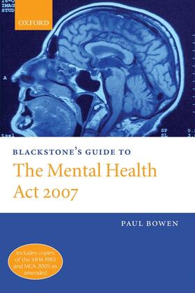 Blackstone's Guide to the Mental Health ACT 2007 (Paperback)