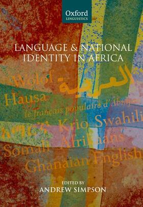 LANGUAGE & NATL IDENTITY IN AF