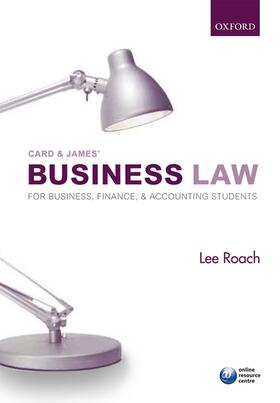 Card & James' Business Law for Business, Accounting, & Finance Students