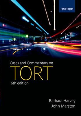 CASES & COMMENTARY ON TORT 6E P