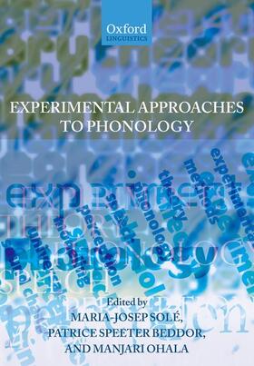 Experimental Approaches to Phonology