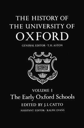 HIST OF THE UNIV OF OXFORD V01