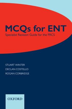 McQs for Ent: Specialist Revision Guide for the Frcs