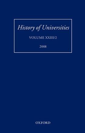 HIST OF UNIVERSITIES V