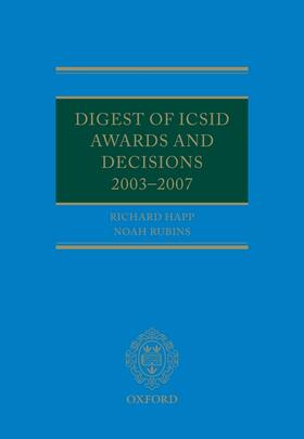 DIGEST OF ICSID AWARDS & DECIS