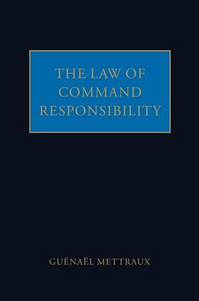 LAW OF COMMAND RESPONSIBILITY