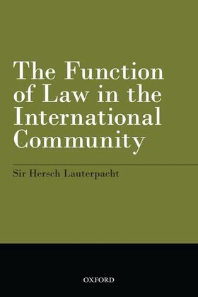 FUNCTION OF LAW IN THE INTL CO