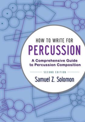 HT WRITE FOR PERCUSSION 2/E