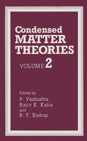 Condensed Matter Theories