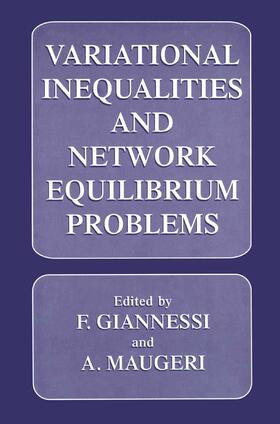 Variational Inequalities and Network Equilibrium Problems