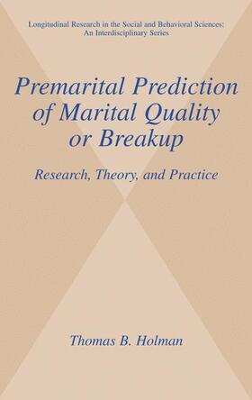 Premarital Prediction of Marital Quality or Breakup