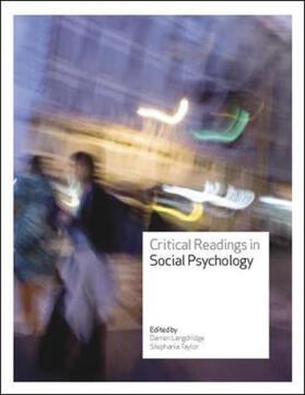 Critical Readings in Social Psychology