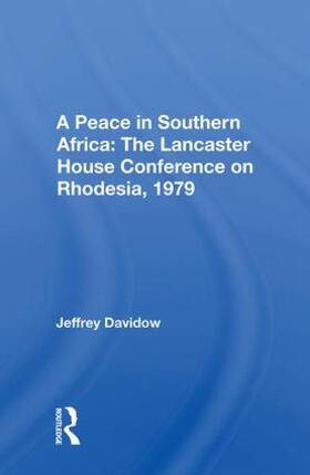A PEACE IN SOUTHERN AFRICA